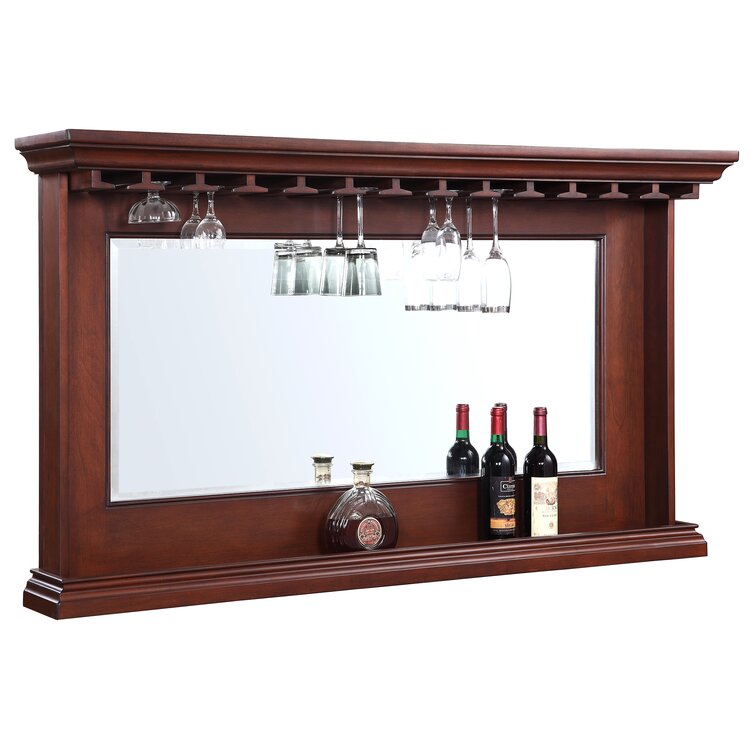 Mirrored wine bar hot sale